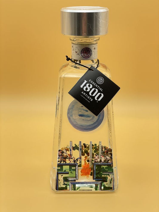 Tequila 1800 Blanco 750 ml Limitierte Edition Ut Tensio, Sic Vis von Dustin Yellin