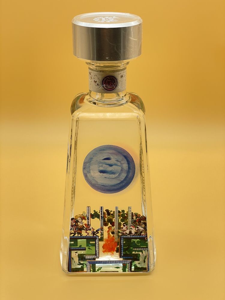 Tequila 1800 Blanco 750 ml Limitierte Edition Ut Tensio, Sic Vis von Dustin Yellin