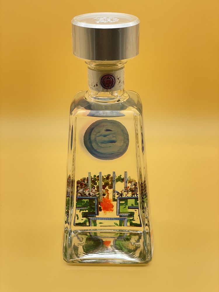 Tequila 1800 Blanco 750 ml Limitierte Edition Ut Tensio, Sic Vis von Dustin Yellin